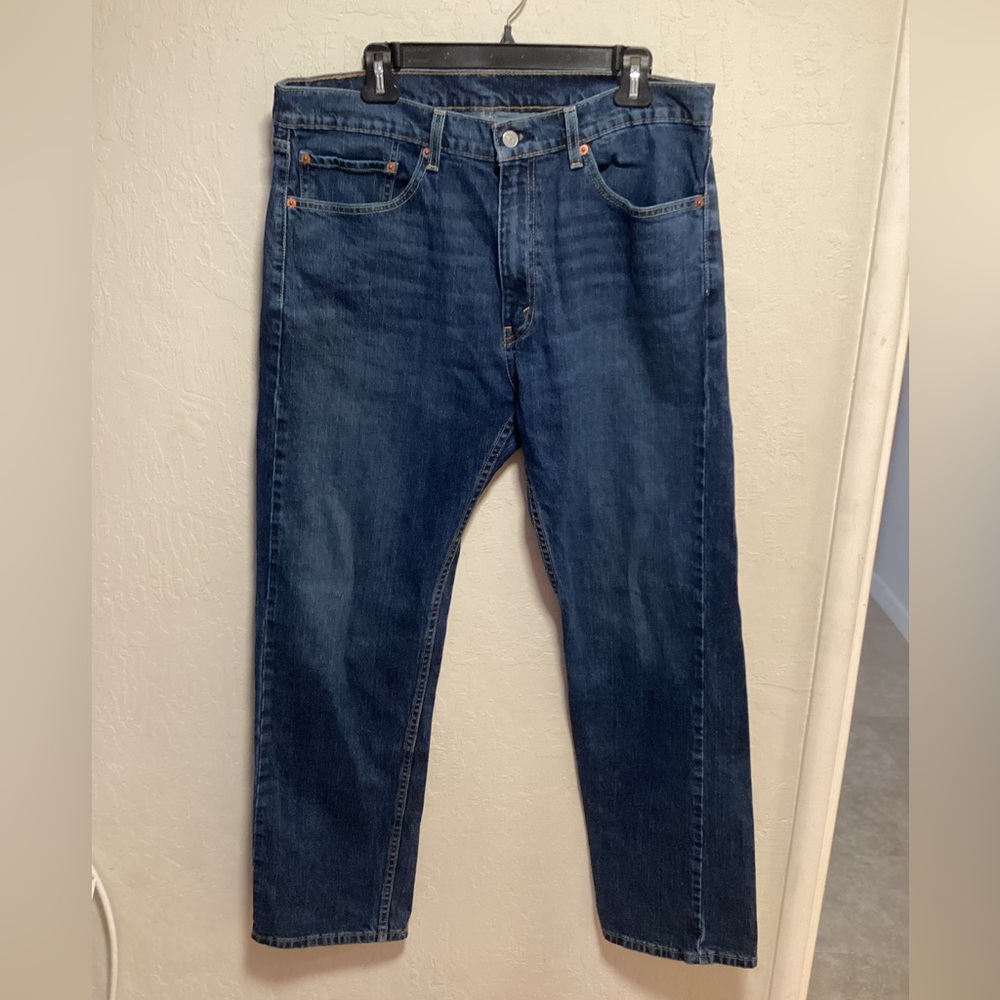 Levi 505 mens jeans size waist 36 length 32